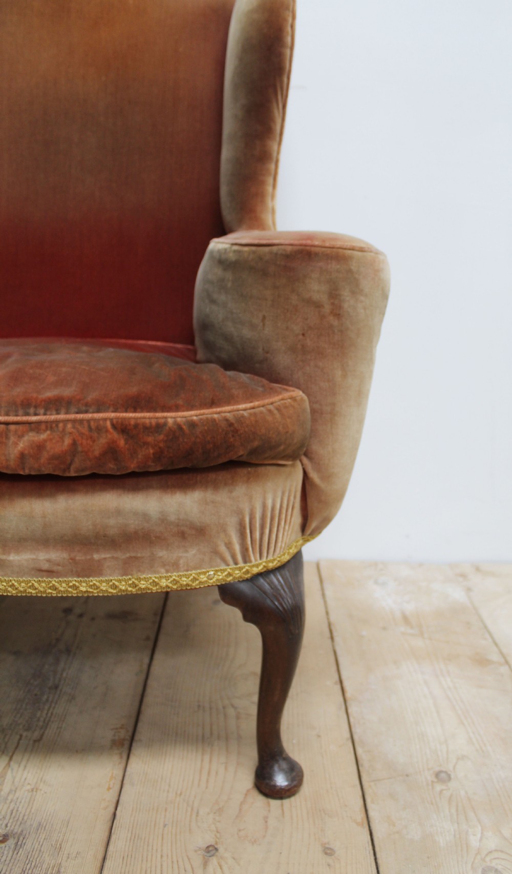 Pair of 19th Century Wing Chairs View IV
