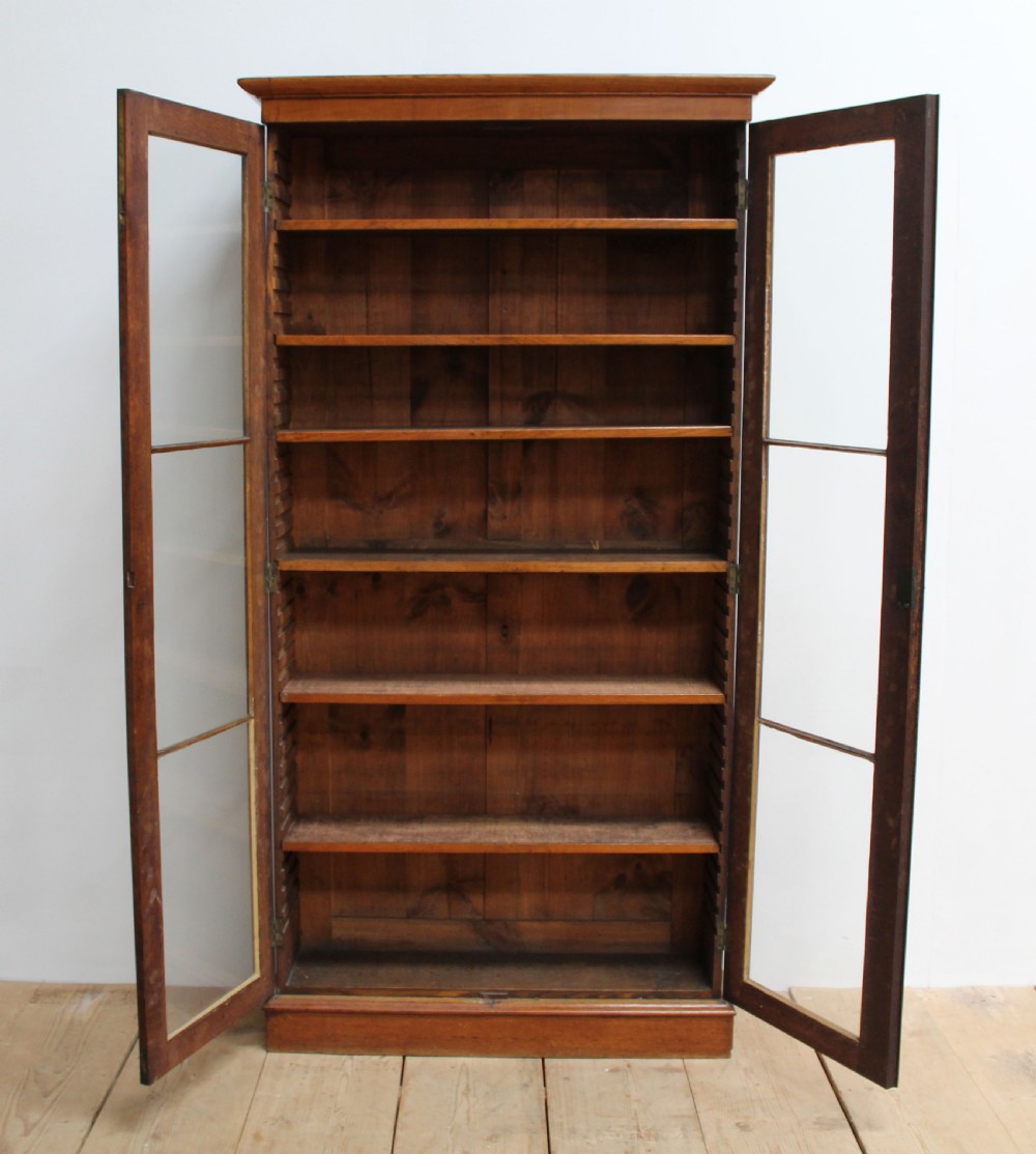 19th Century Oak Bookcase View V