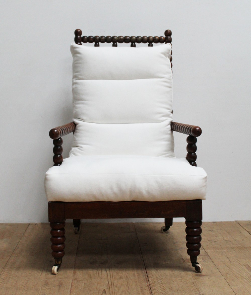 English 19th Century Bobbin Chair