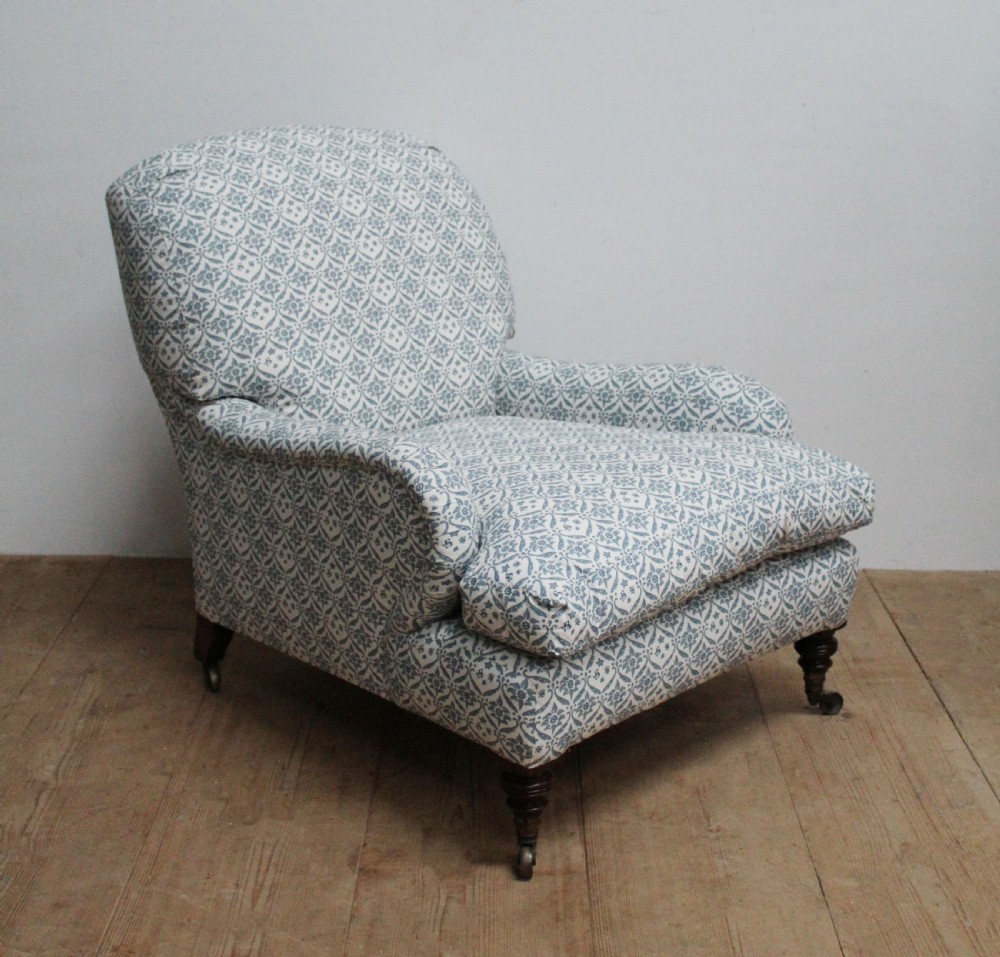Pair of Howard and Sons Grafton Armchairs  View II