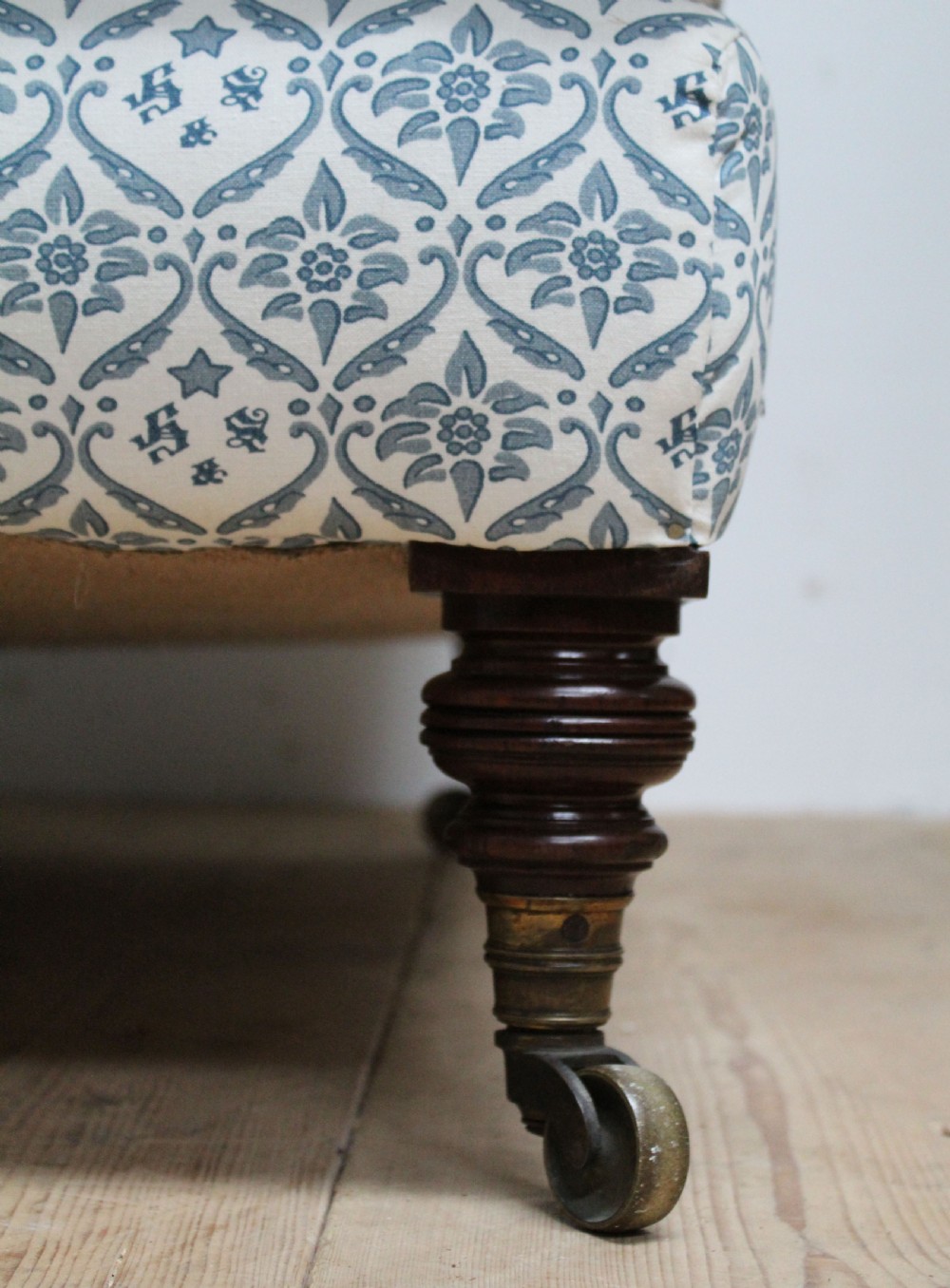 Pair of Howard and Sons Grafton Armchairs  View V
