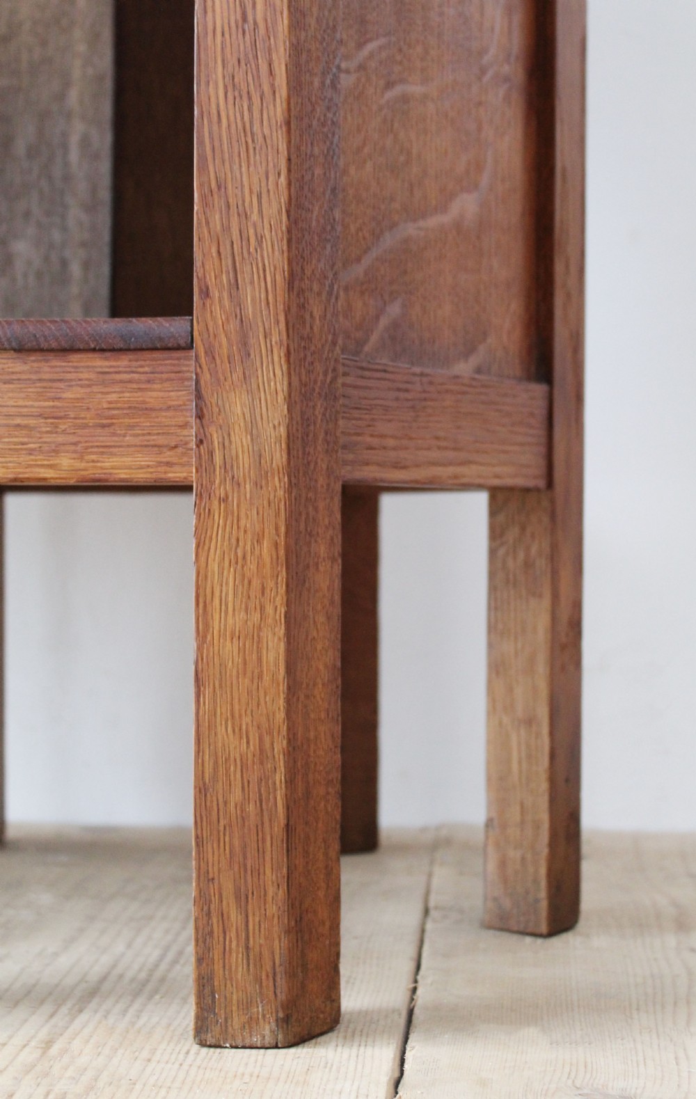 Pair of Quarter Sawn Lamp Tables View III