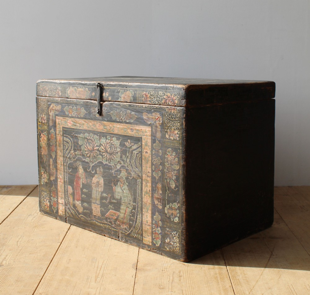 19th Century Chinese Trunk View III