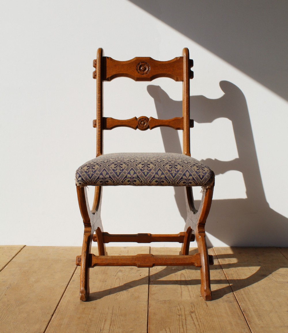 Set of Six Pugin Style Chairs View II