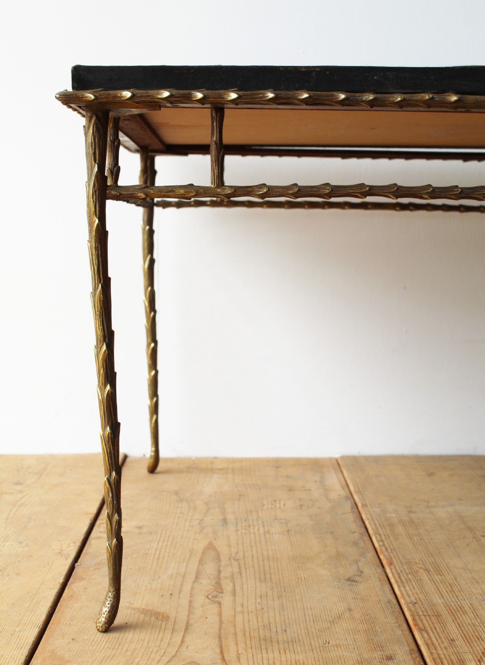 20th Century Brass Table View II