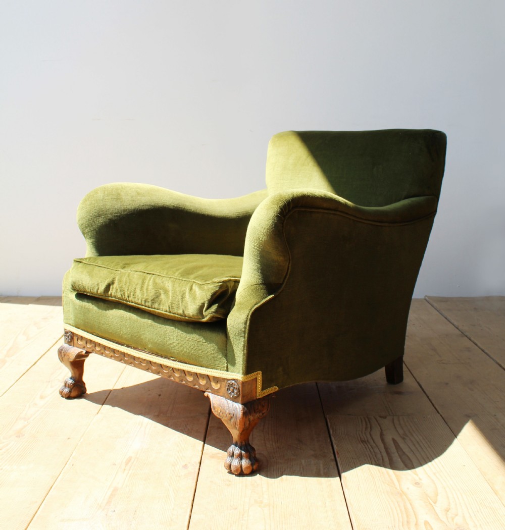 Early 20th Century Howard Style Armchair  View III