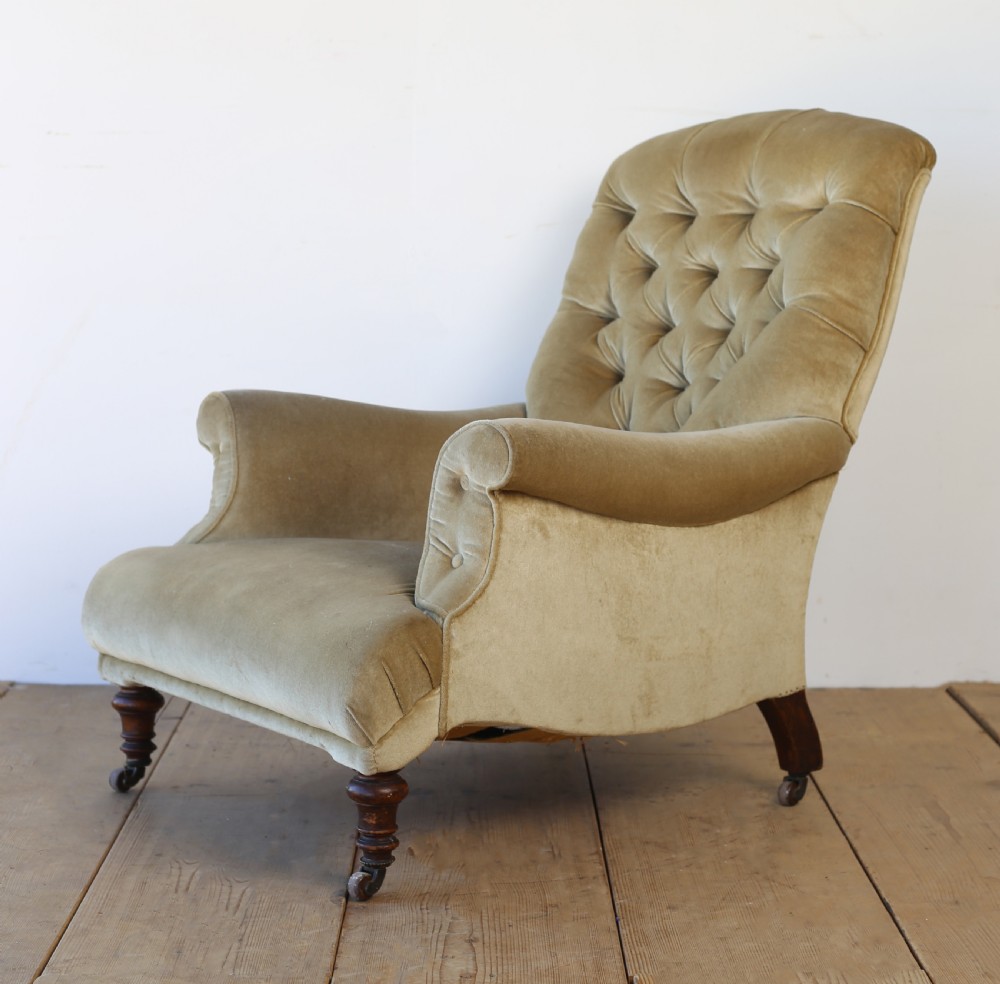 19th Century Howard Style Armchair View III