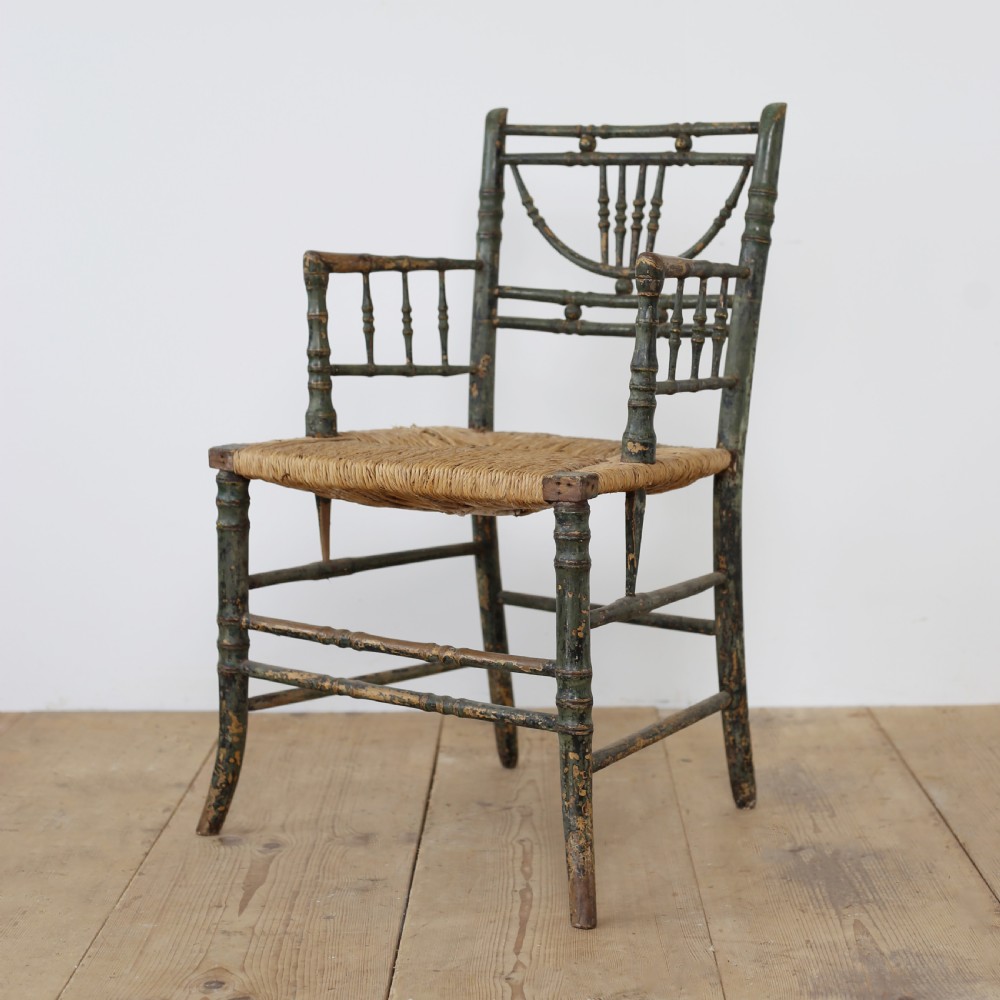 Pair of Sussex Style Chairs View IV
