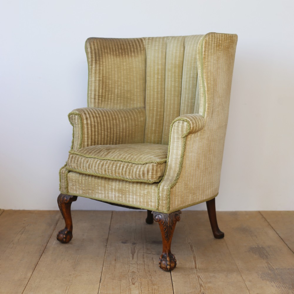 Pair of 20th Century Barrel Back Armchairs View III
