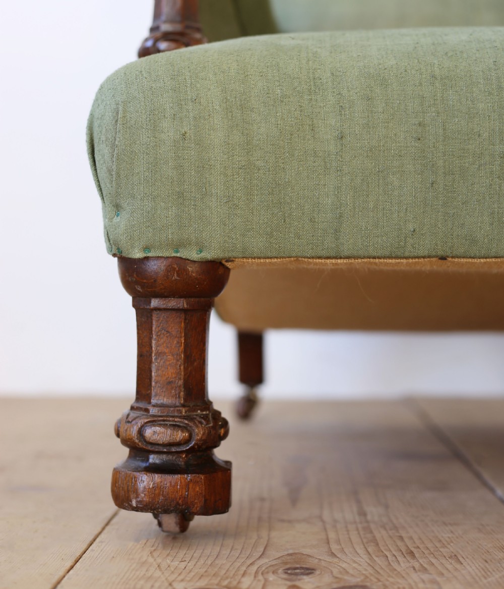 19th Century Gothic Armchair View II