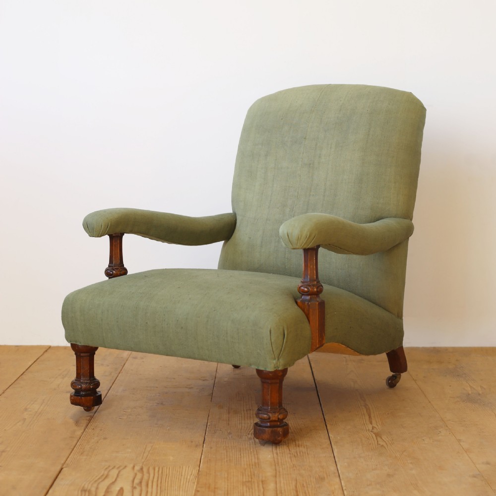 19th Century Gothic Armchair View III