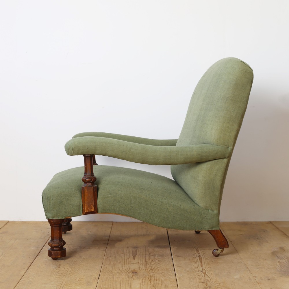 19th Century Gothic Armchair View IV