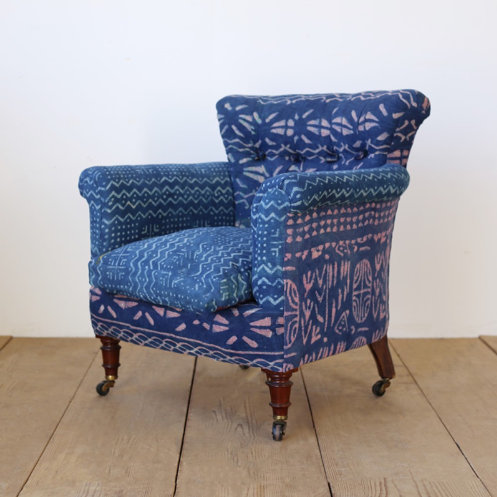 19th Century Woodstock Armchair View II