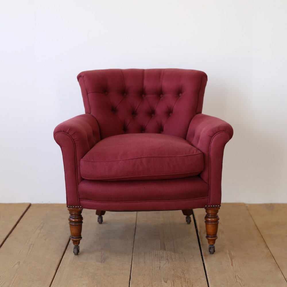 19th Century Woodstock Style Armchair