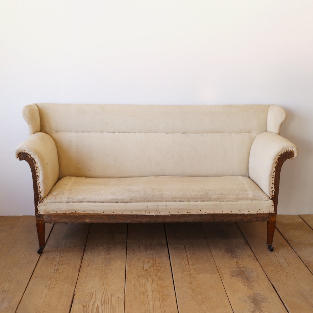 19th Century Wing Back Sofa