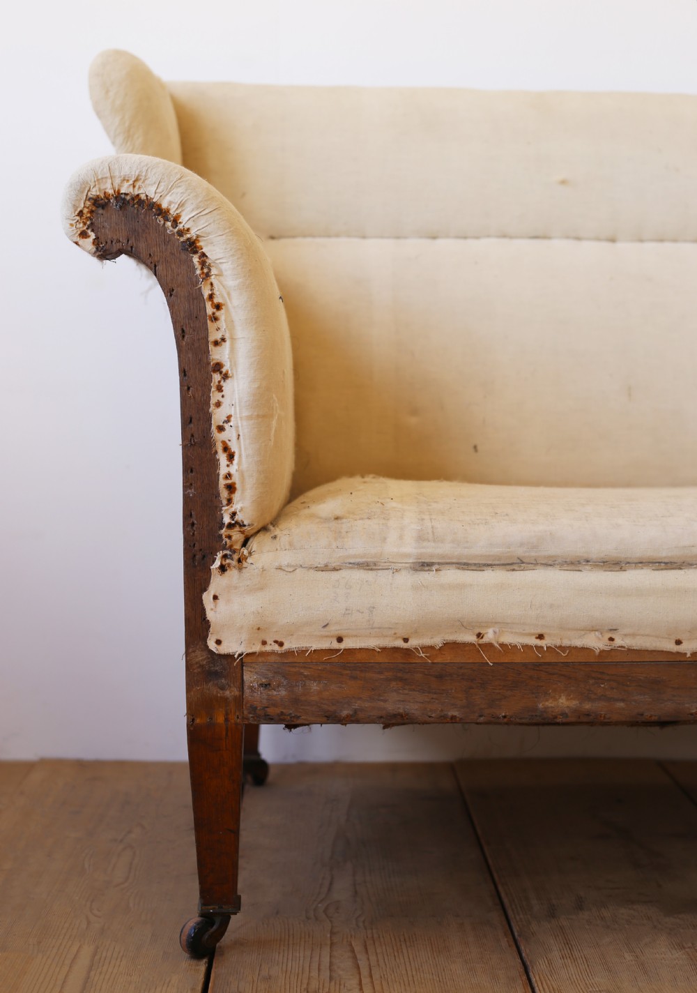 19th Century Wing Back Sofa View IV
