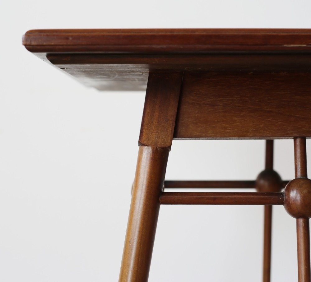 19th Century Tile Top Table View IV