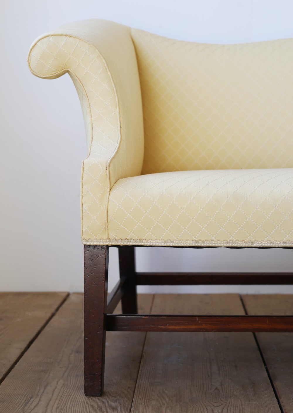 19th Century Georgian Camel Back Sofa View II