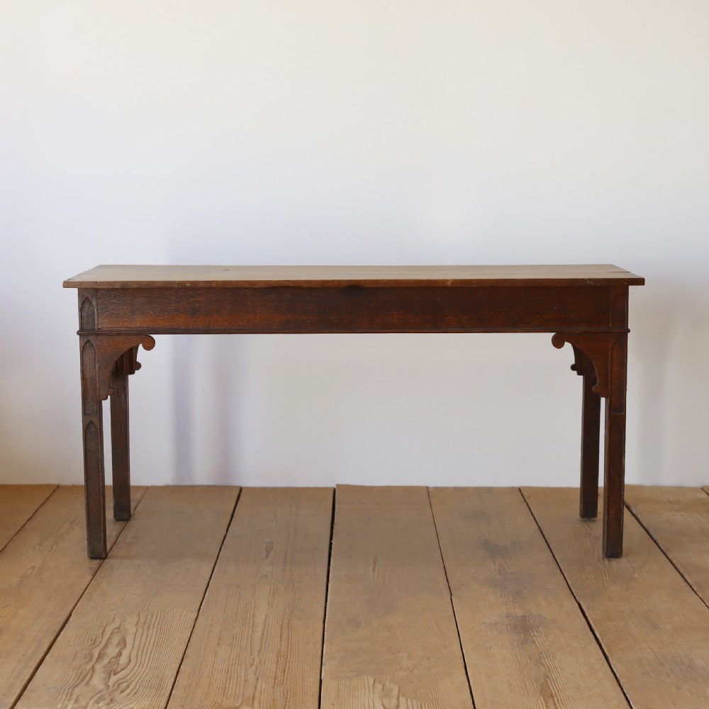 19th Century  Reformed Gothic Table