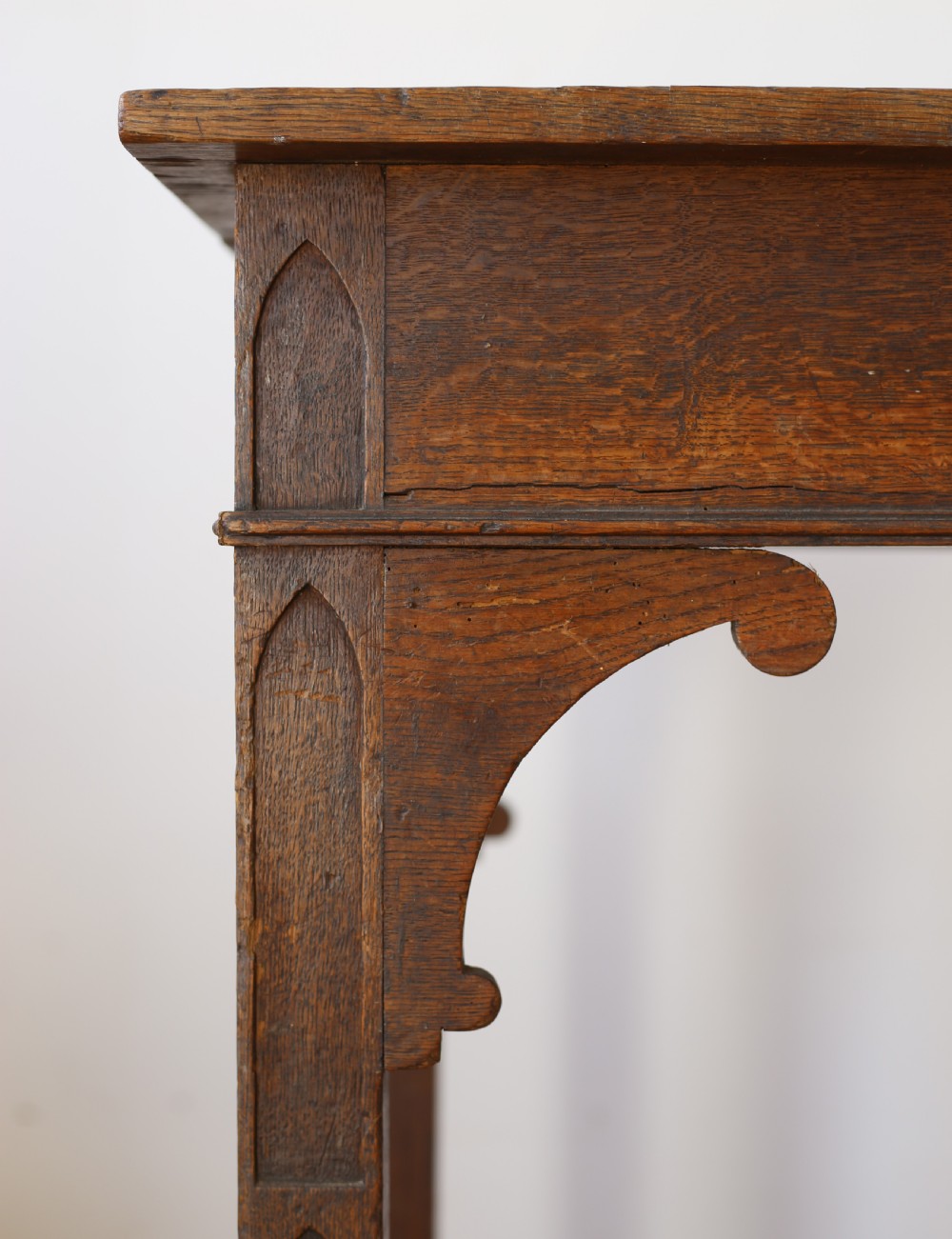 19th Century  Reformed Gothic Table View II