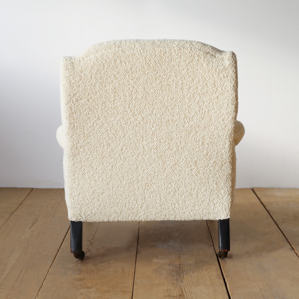 19th Century Open Armchair View V