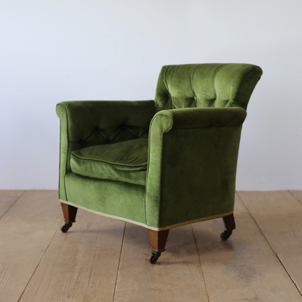 19th Century Woodstock Armchair View III
