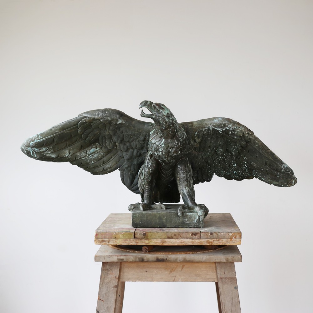 19th Century Bronze Eagle