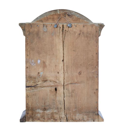 EARLY 19TH CENTURY SWEDISH PAINTED WALL CUPBOARD - ADDITIONAL PHOTO 4