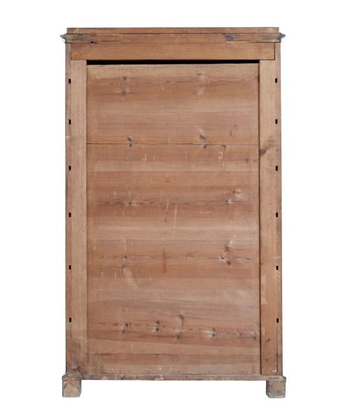 19TH CENTURY BURR WALNUT TALL CHEST OF DRAWERS - ADDITIONAL PHOTO 4