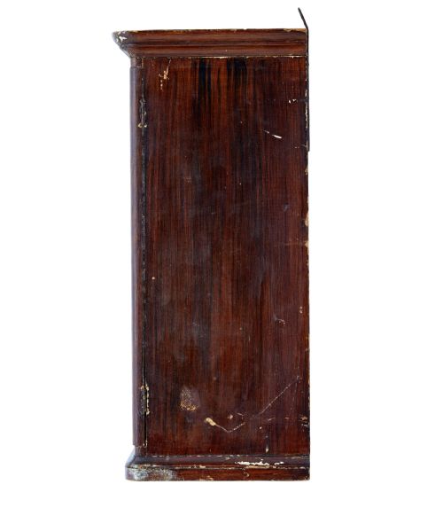 19TH CENTURY SCANDINAVIAN PAINTED WALL CABINET - ADDITIONAL PHOTO 4