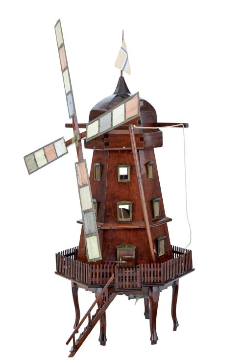 EARLY 20TH CENTURY DECORATIVE DUTCH WORKING WINDMILL - ADDITIONAL PHOTO 1