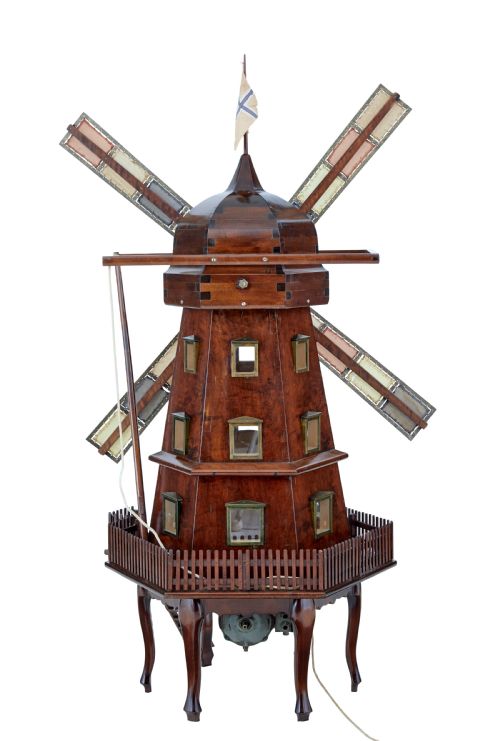 EARLY 20TH CENTURY DECORATIVE DUTCH WORKING WINDMILL - ADDITIONAL PHOTO 3