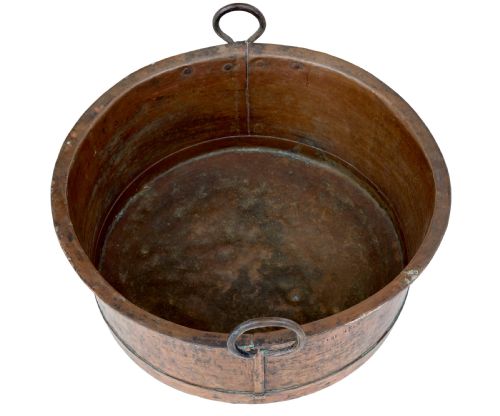 19TH CENTURY COPPER COOKING VESSEL - ADDITIONAL PHOTO 3
