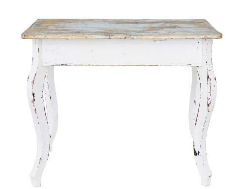 SCANDINAVIAN PAINTED PINE OCCASIONAL TABLE - ADDITIONAL PHOTO 4