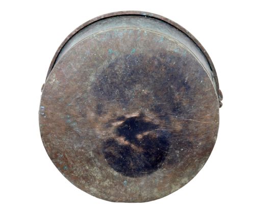 LARGE 19TH CENTURY COOKING POT WITH ORIGINAL PATINA - ADDITIONAL PHOTO 4