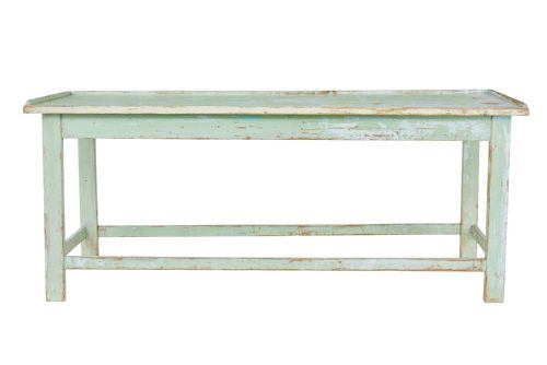 SWEDISH 19TH CENTURY PAINTED BAKING TABLE - ADDITIONAL PHOTO 1