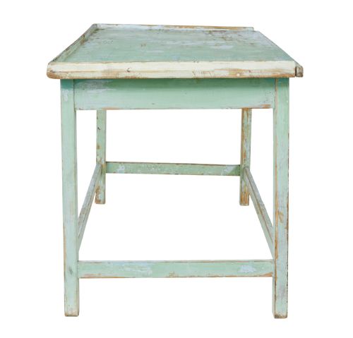 SWEDISH 19TH CENTURY PAINTED BAKING TABLE - ADDITIONAL PHOTO 3