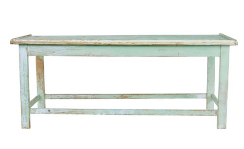 SWEDISH 19TH CENTURY PAINTED BAKING TABLE - ADDITIONAL PHOTO 4