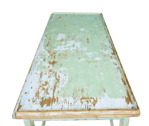 SWEDISH 19TH CENTURY PAINTED BAKING TABLE - ADDITIONAL PHOTO 5