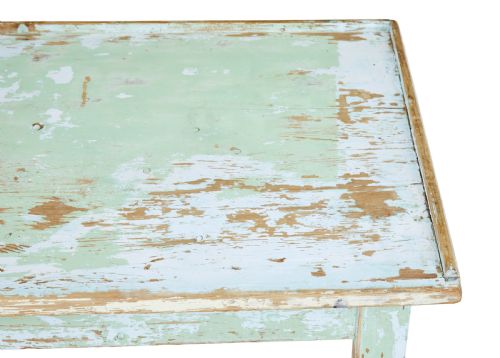 SWEDISH 19TH CENTURY PAINTED BAKING TABLE - ADDITIONAL PHOTO 7