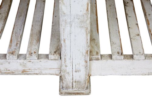 LARGE 19TH CENTURY SOLID PINE WORK TABLE - ADDITIONAL PHOTO 6