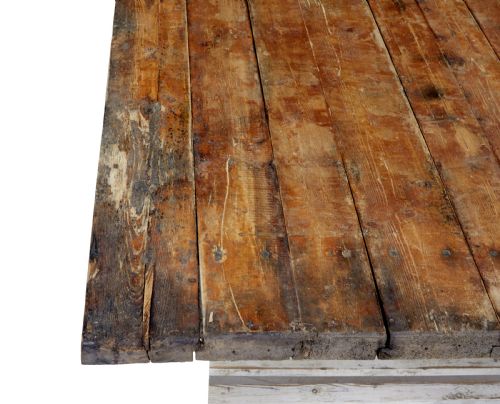 LARGE 19TH CENTURY SOLID PINE WORK TABLE - ADDITIONAL PHOTO 8
