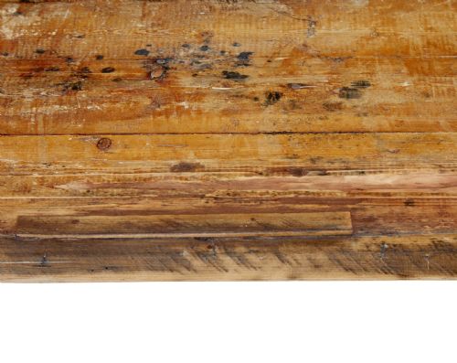 LARGE 19TH CENTURY SOLID PINE WORK TABLE - ADDITIONAL PHOTO 9