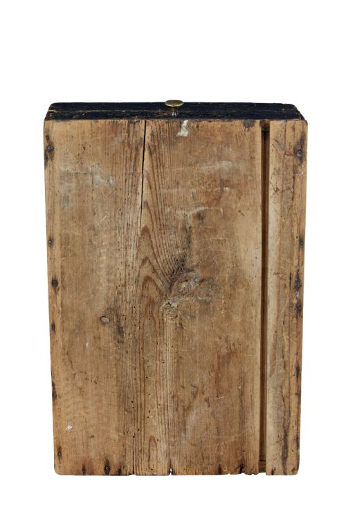 19TH CENTURY SCANDINAVIAN RUSTIC PINE CUTLERY BOX - ADDITIONAL PHOTO 6