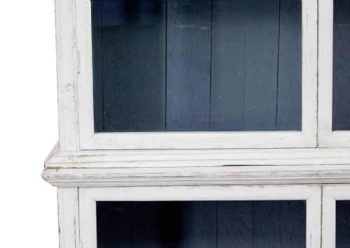 19TH CENTURY PAINTED GLAZED CABINET - ADDITIONAL PHOTO 7