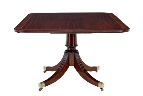 EARLY 19TH CENTURY MAHOGANY BREAKFAST TABLE - ADDITIONAL PHOTO 1