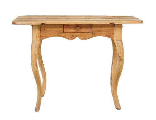 SWEDISH 19TH CENTURY ROCOCO REVIVAL SIDE TABLE - ADDITIONAL PHOTO 1
