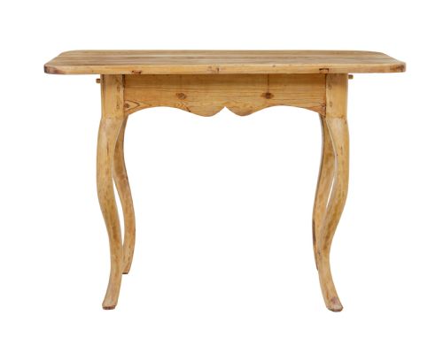 SWEDISH 19TH CENTURY ROCOCO REVIVAL SIDE TABLE - ADDITIONAL PHOTO 4