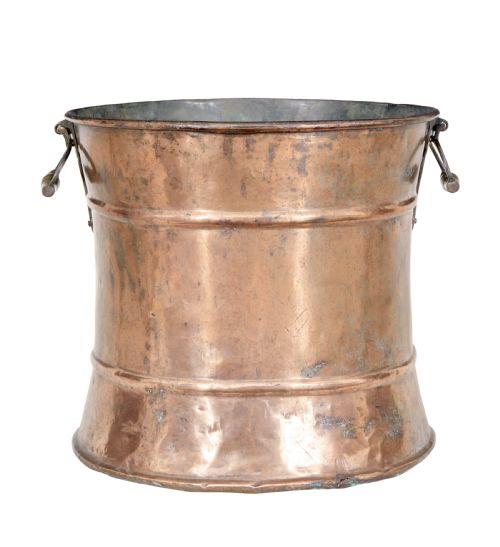 19TH CENTURY VICTORIAN COPPER AND BRASS VESSEL - ADDITIONAL PHOTO 2