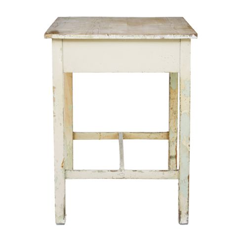 19TH CENTURY PAINTED PINE SIDE TABLE - ADDITIONAL PHOTO 5